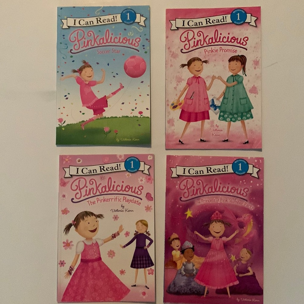 Pinkalicious book bundle of four